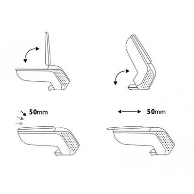 Apoio de Braço Opel Zafira B (2005 > 2012)