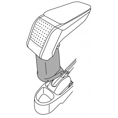 Apoio de Braço Citroën C1 (2005 > 2014)