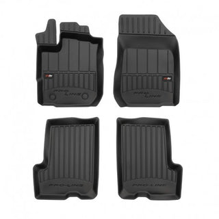 Tapetes de borracha 3D Dacia Logan 5 lugares 2007–2013 — Premium 3D