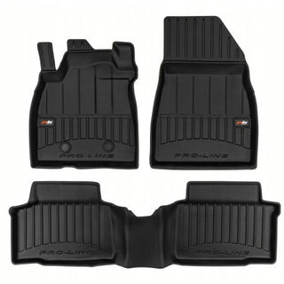 Tapetes de borracha 3D Dacia Duster III Gasolina ou Diesel 2024–atualidade — Premium 3D