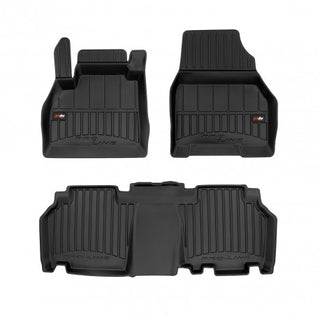 Tapetes de borracha 3D Renault Kangoo II Touring 5 lugares 2008–2020 — Premium 3D