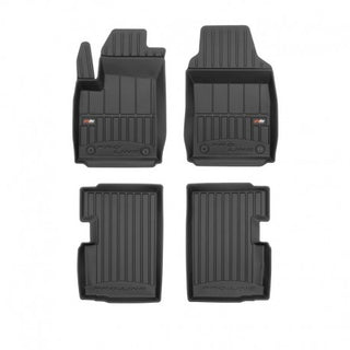 Tapetes de borracha 3D Fiat 500C 2014–atualidade — Premium 3D