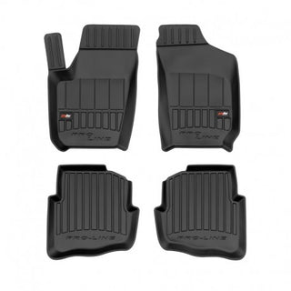 Tapetes de borracha 3D Škoda Fabia 3 ou 5 portas 2000–2007 — Premium 3D