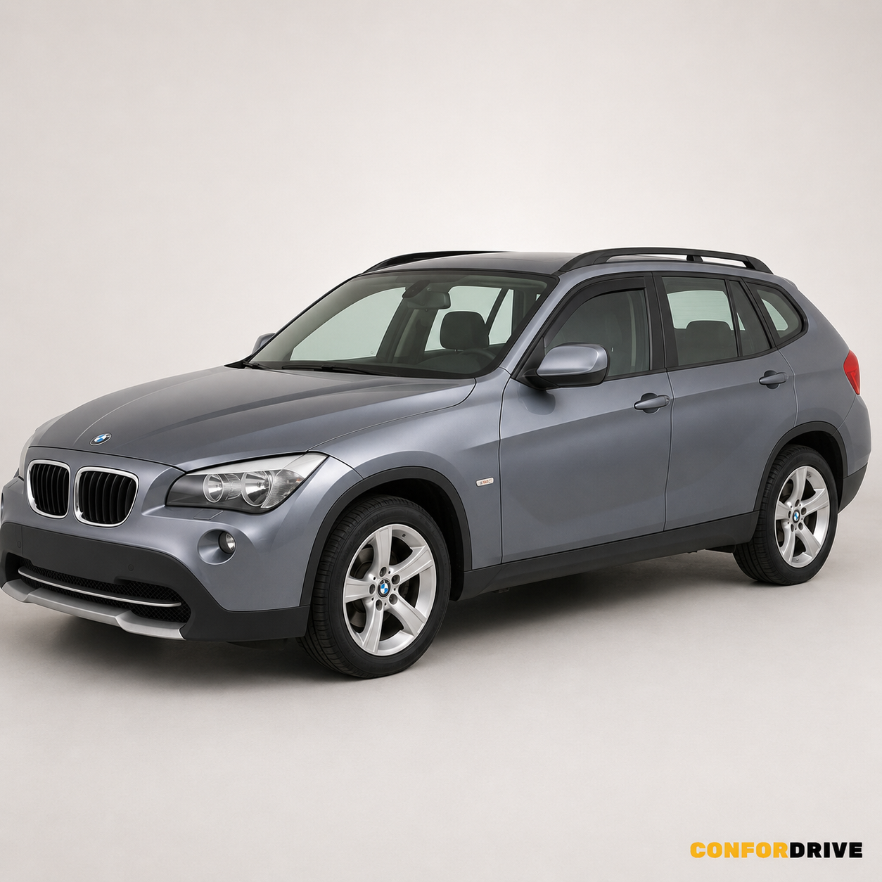 Chuvento/Paravento BMW X1 (2009-2015) para versão de 5 portas com chuventos interiores apenas nas portas da frente