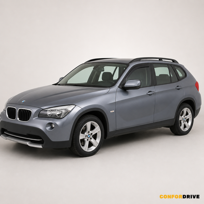 Chuvento/Paravento BMW X1 (2009-2015) para versão de 5 portas com chuventos interiores apenas nas portas da frente