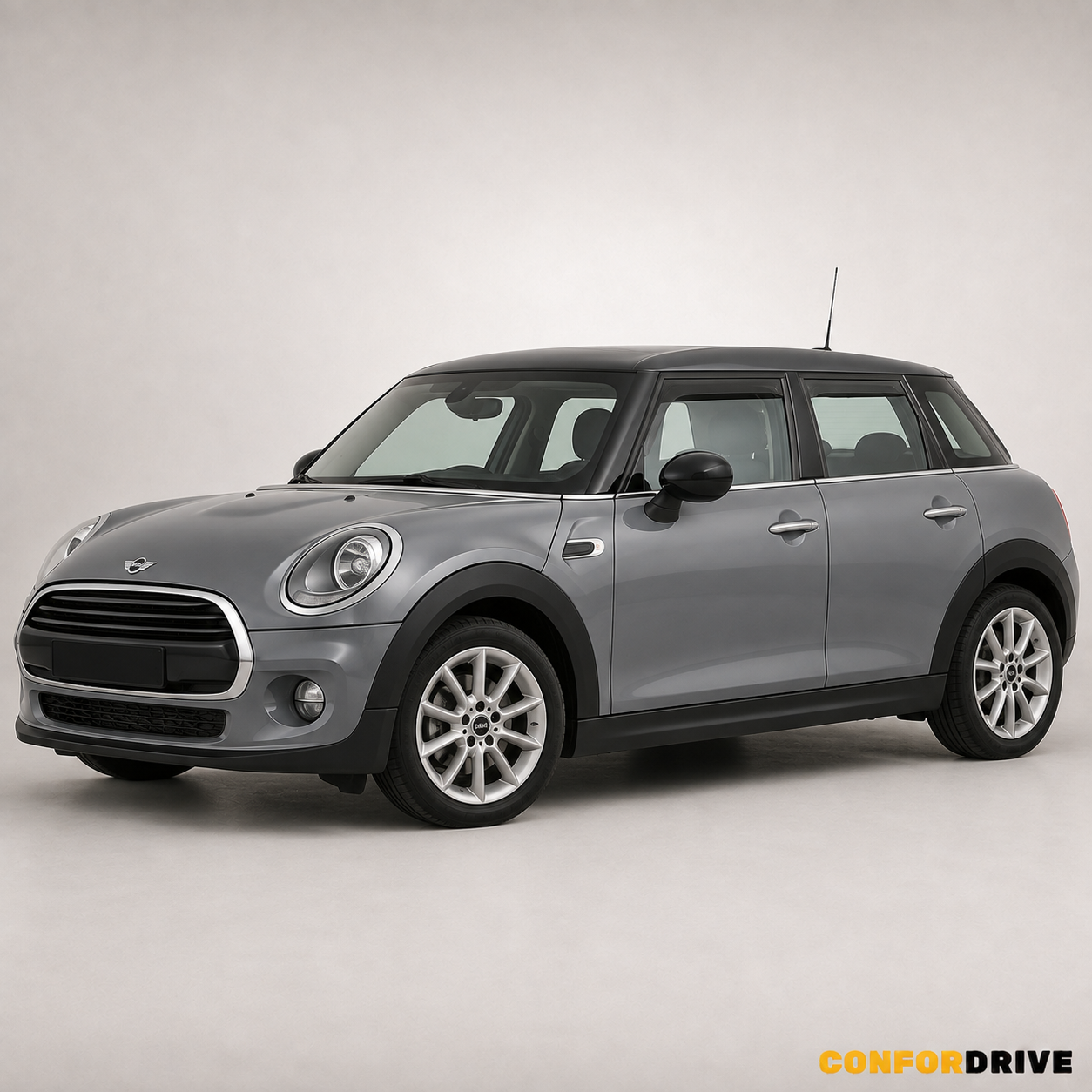 Chuvento/Paravento BMW MINI (2014-2024) para versão de 5 portas com chuventos interiores apenas nas portas da frente