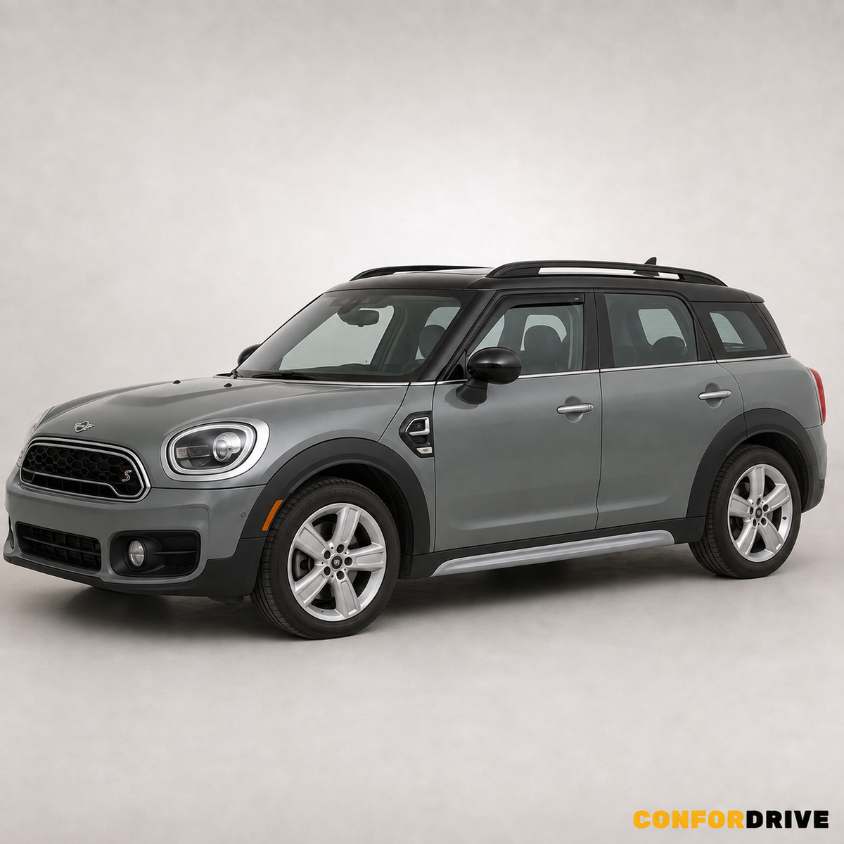 Chuvento/Paravento BMW MINI Countryman II (2017-2024) para versão de 5 portas com chuventos interiores apenas nas portas da frente