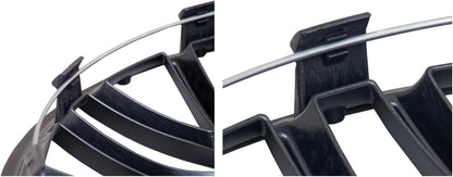Simoni Racing ORD/13 - Conjunto de 4 tampões universais de ordem de 13 polegadas, cor cinzento prateado
