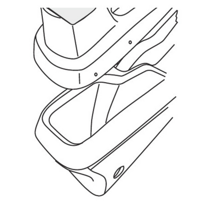 Apoio de Braço Ford Courier (2013 > 2023)