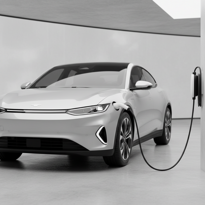 Carregador Carro Elétrico Portátil + 3.5kw / 16a + Type2 +  5m Cabo