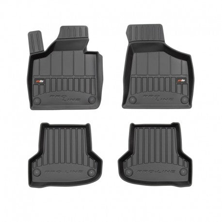 Tapetes de borracha Premium 3D Audi A3 8PA Sportback 5 portas 2004–2012