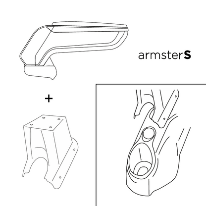 Apoio de Braço Citroen C3 Picasso (2009 > 2017)