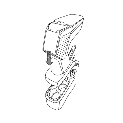 Apoio de Braço Ford Ka+ (2014 > 2018)