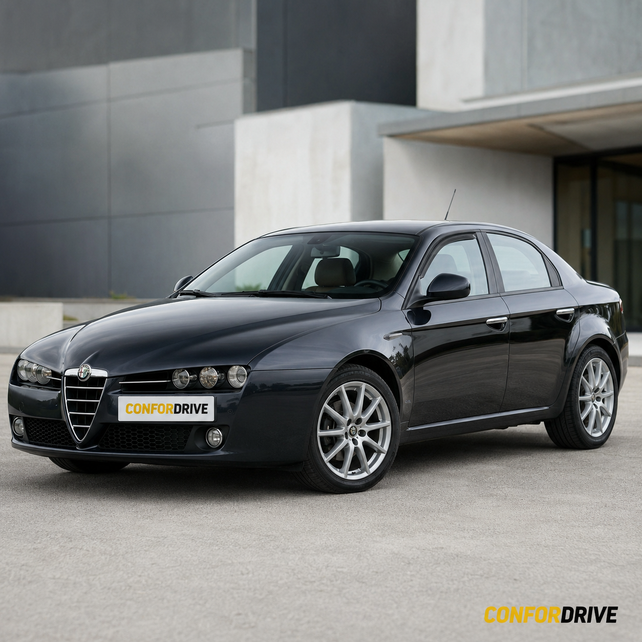 Alfa Romeo 159 Sedan 2005-2011 com chuventos CONFORDRIVE