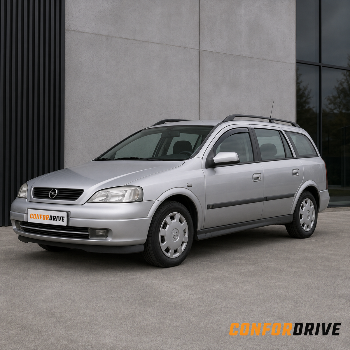 OPEL ASTRA G CARAVan SW (1998-2004) com chuventos CONFORDRIVE nas portas dianteiras