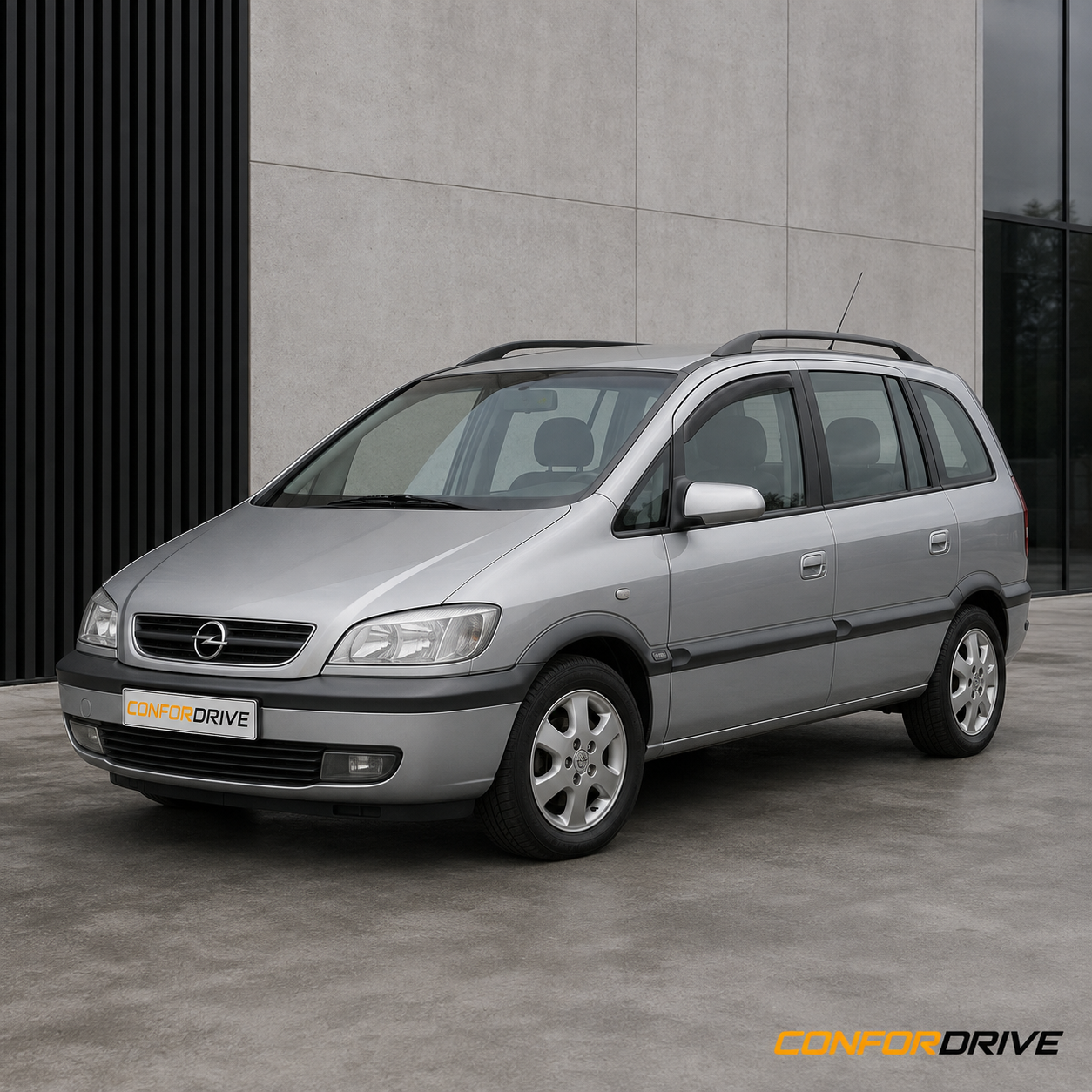 OPEL ZAFIRA A (Except. Confort) (1999-2004) com chuventos CONFORDRIVE nas portas dianteiras