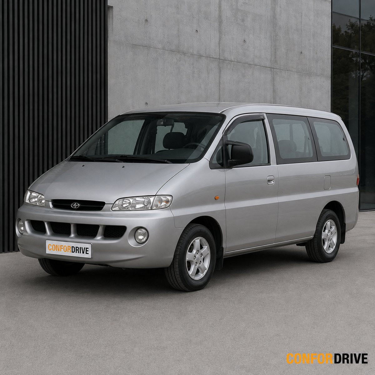 Hyundai H1 1997-2007 com chuventos dianteiros CONFORDRIVE