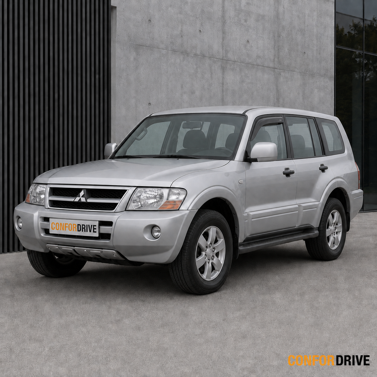 MITSUBISHI SHOGUN DID (2000-2006) para versão de 5 portas com chuventos dianteiros CONFORDRIVE