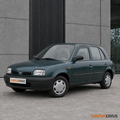 Nissan Micra K11 1993-2003 5 portas com chuventos CONFORDRIVE