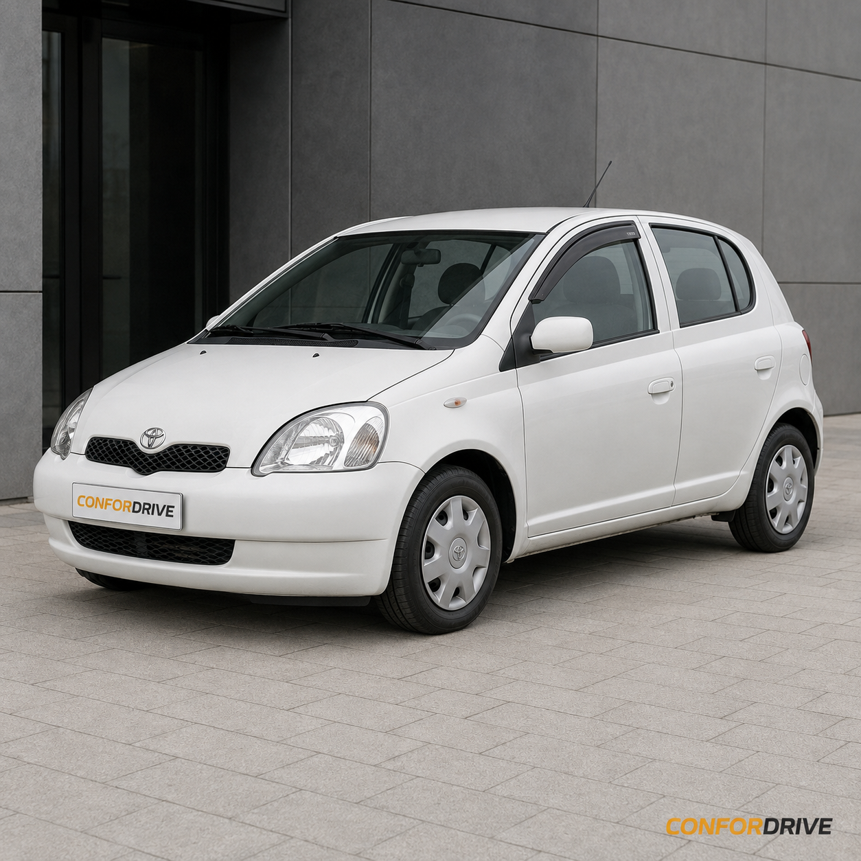 Chuventos Toyota Yaris 1999-2006 5 portas, portas da frente