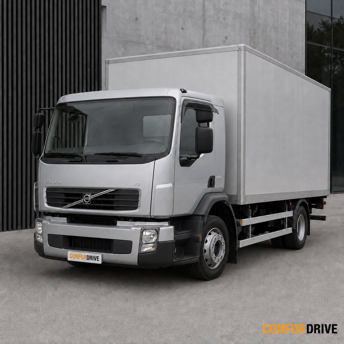 Volvo FE normal roof desde 2007 com dois chuventos dianteiros CONFORDRIVE
