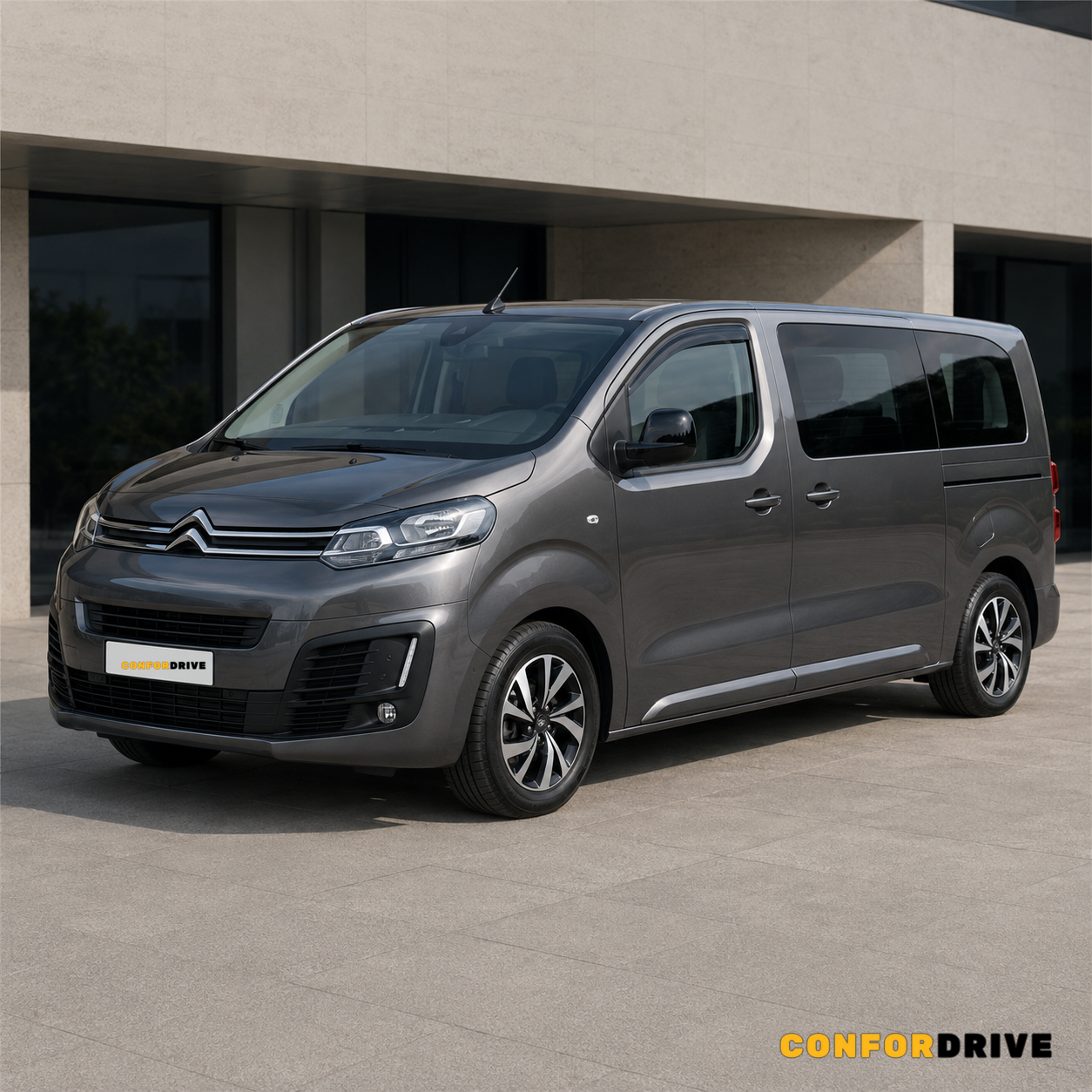 Citroën SpaceTourer desde 2016 com chuventos dianteiros CONFORDRIVE