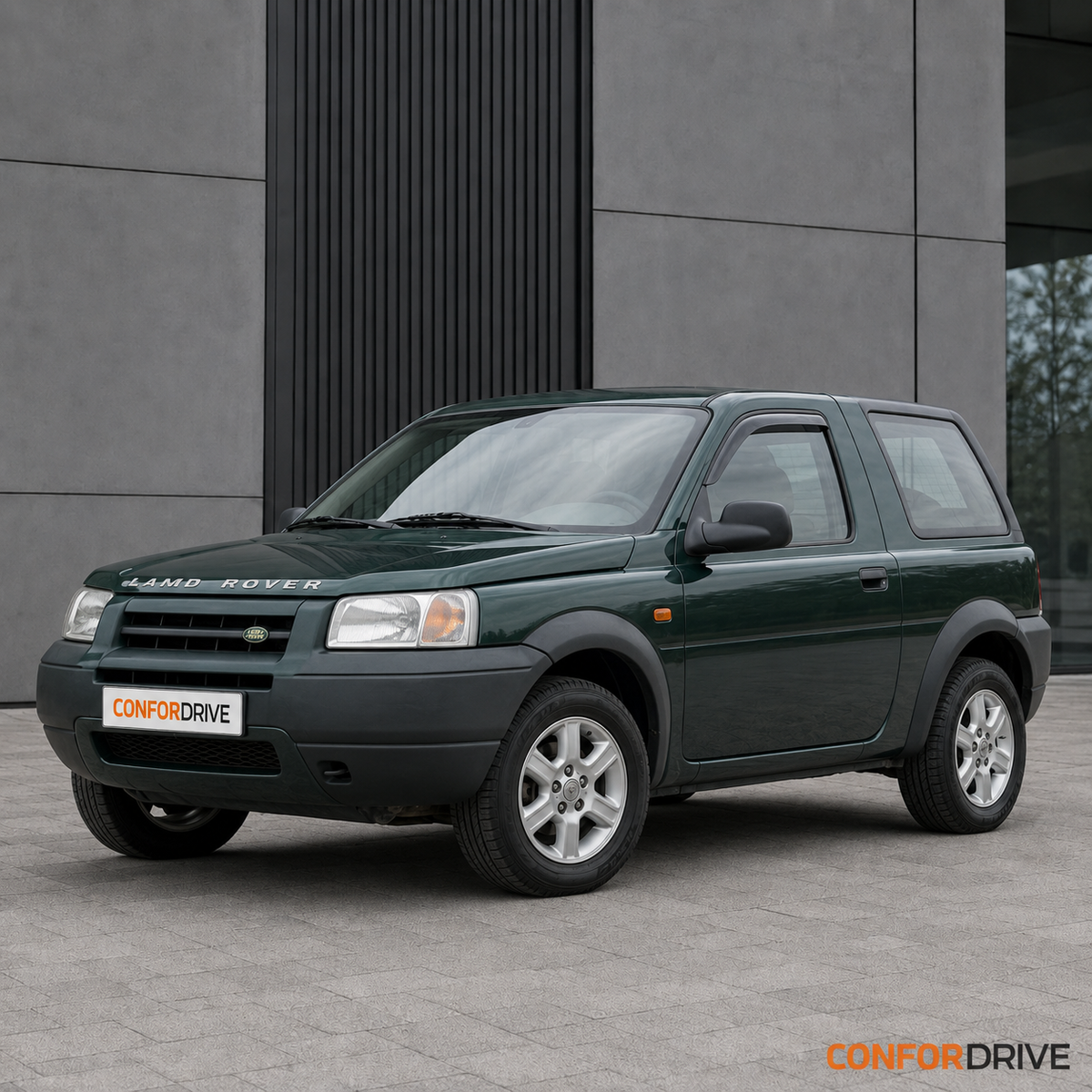 Land Rover Freelander 1 1998-2006 de 3 portas com chuventos dianteiros CONFORDRIVE