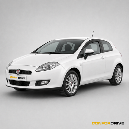 Fiat Punto III 2005-2009 de 3 portas com chuventos interiores