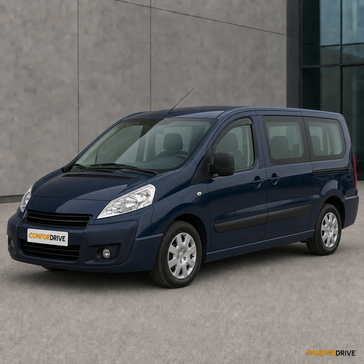 FIAT Scudo II 2007-2016 com chuventos CONFORDRIVE