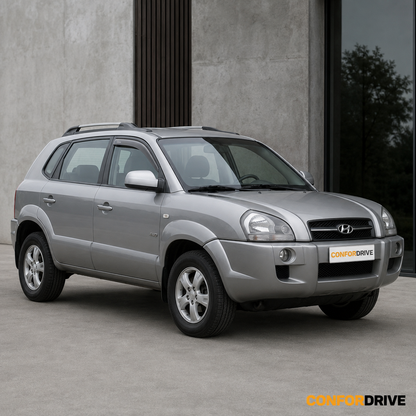 Hyundai Tucson JM 2004-2010 com chuventos dianteiros CONFORDRIVE