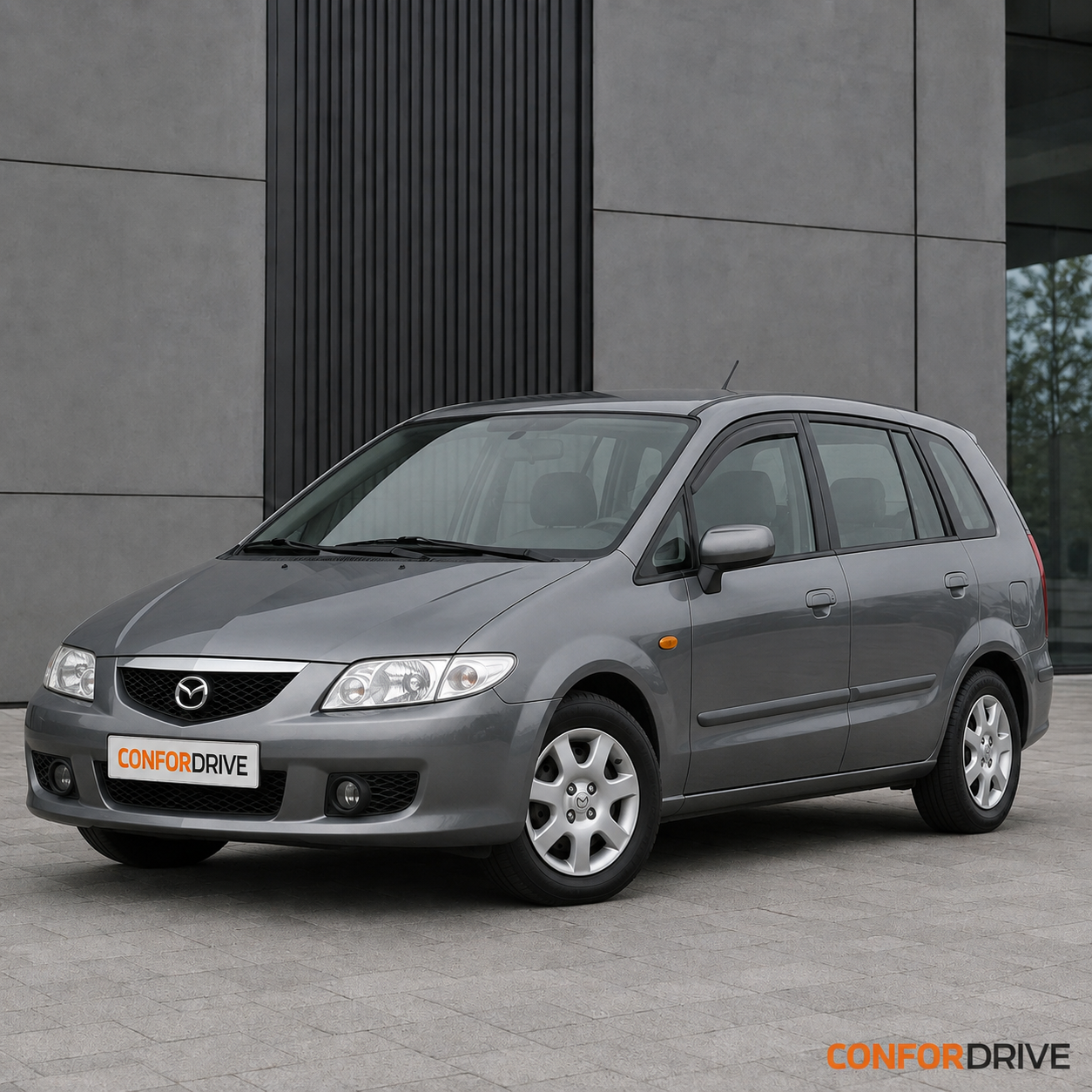 Mazda Premacy CP 1999-2005 5 portas com chuventos CONFORDRIVE