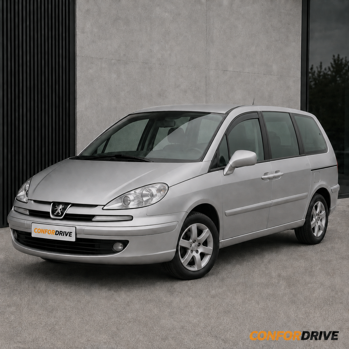 Peugeot 807 2002-2014, 5 portas com chuventos dianteiros CONFORDRIVE