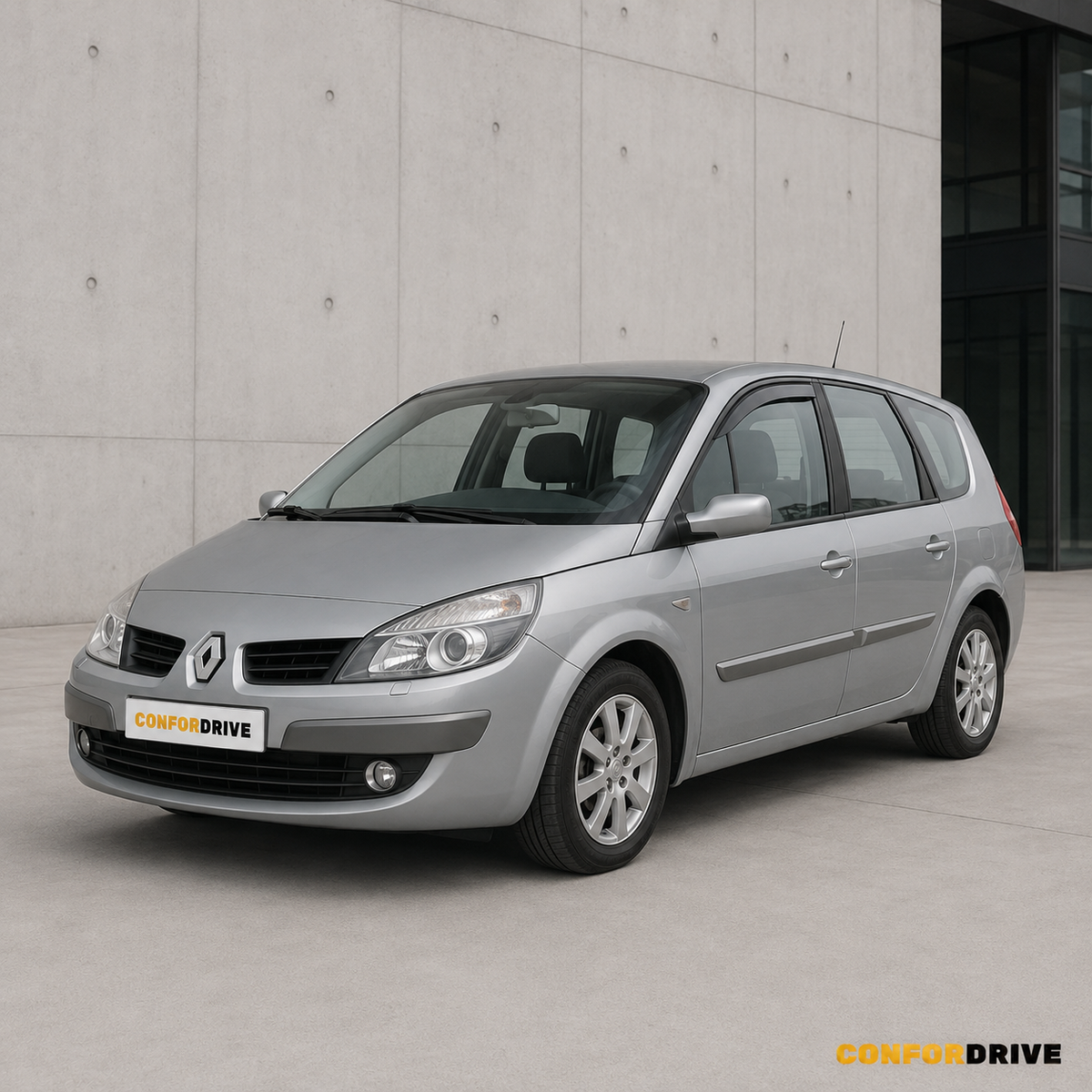 Renault Grand Scenic 2004-2009 com chuventos dianteiros CONFORDRIVE