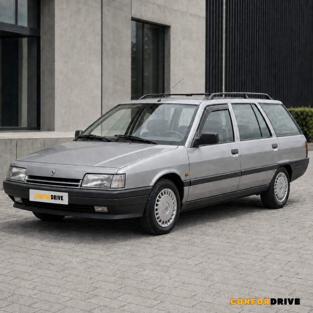 Renault 21 Nevada 1986-1994 com chuventos interiores a seguir toda a calha dianteira CONFORDRIVE