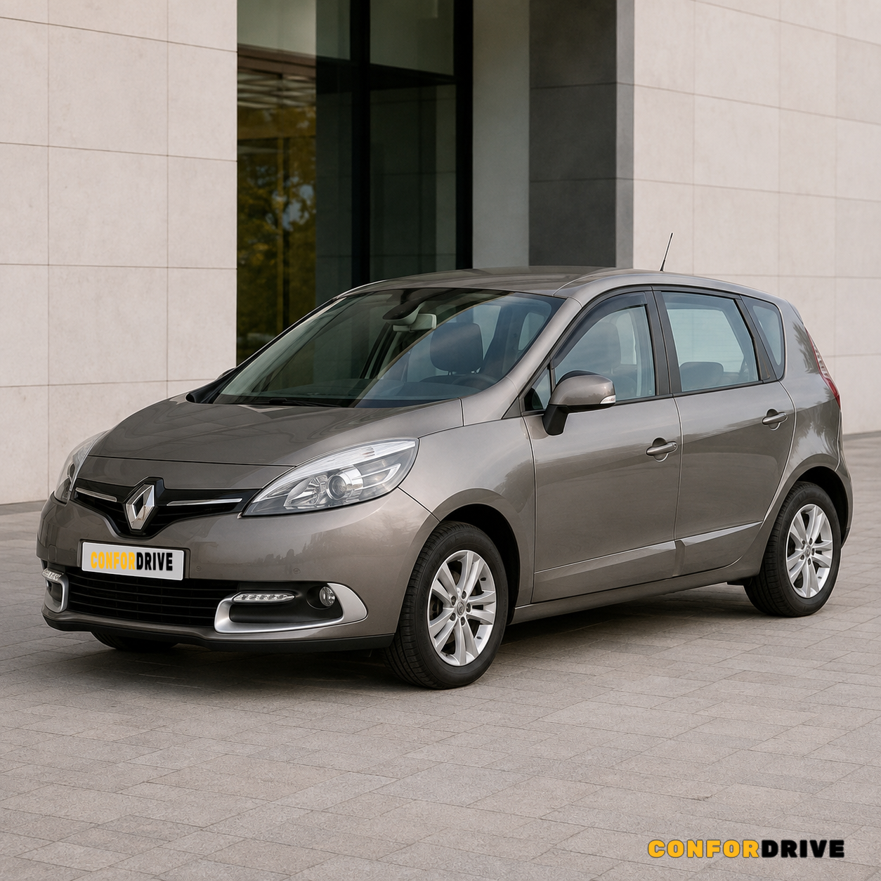 Renault Scenic III 2009-2016 com chuventos interiores dianteiros CONFORDRIVE