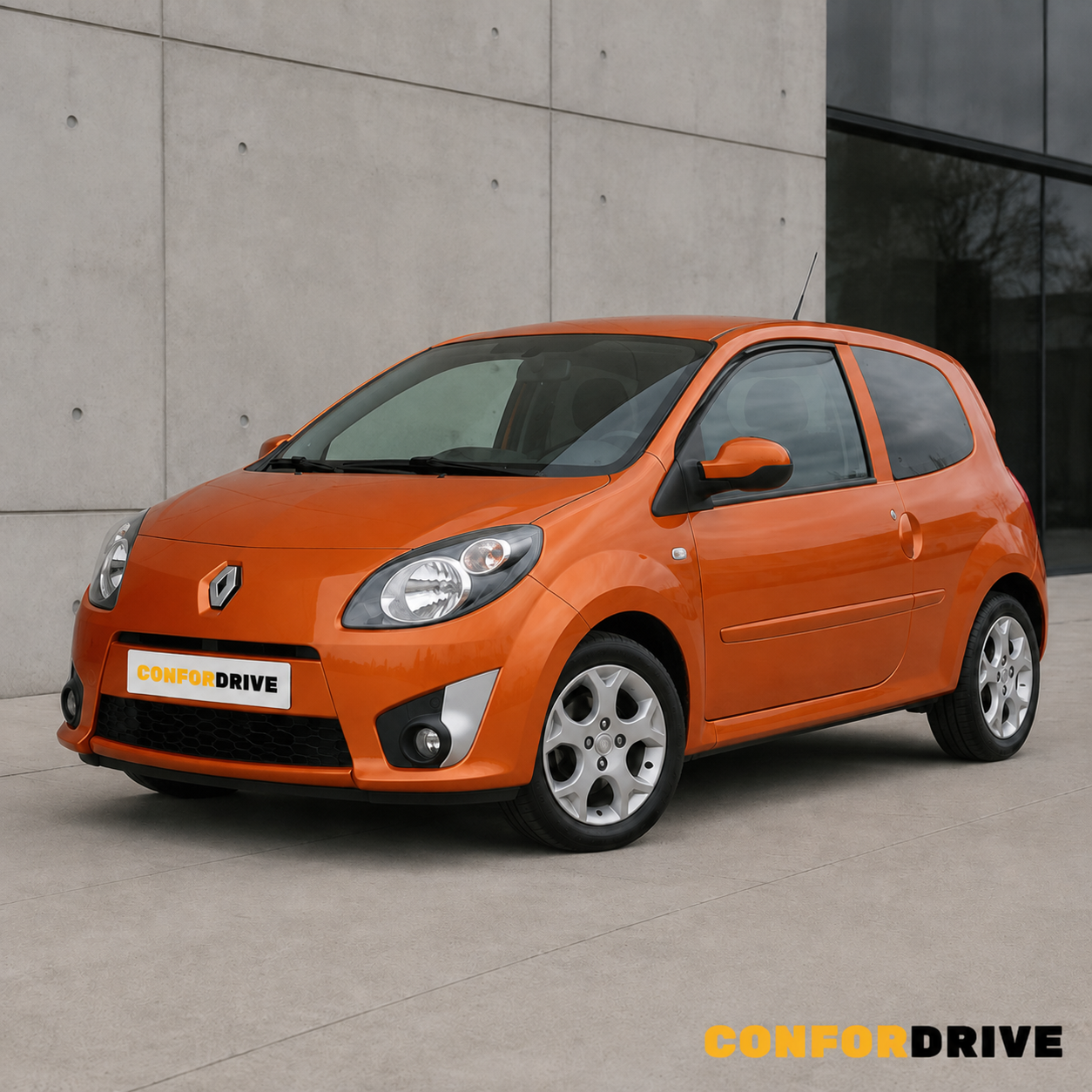 Renault Twingo II 2007-2014 com chuventos interiores dianteiros CONFORDRIVE