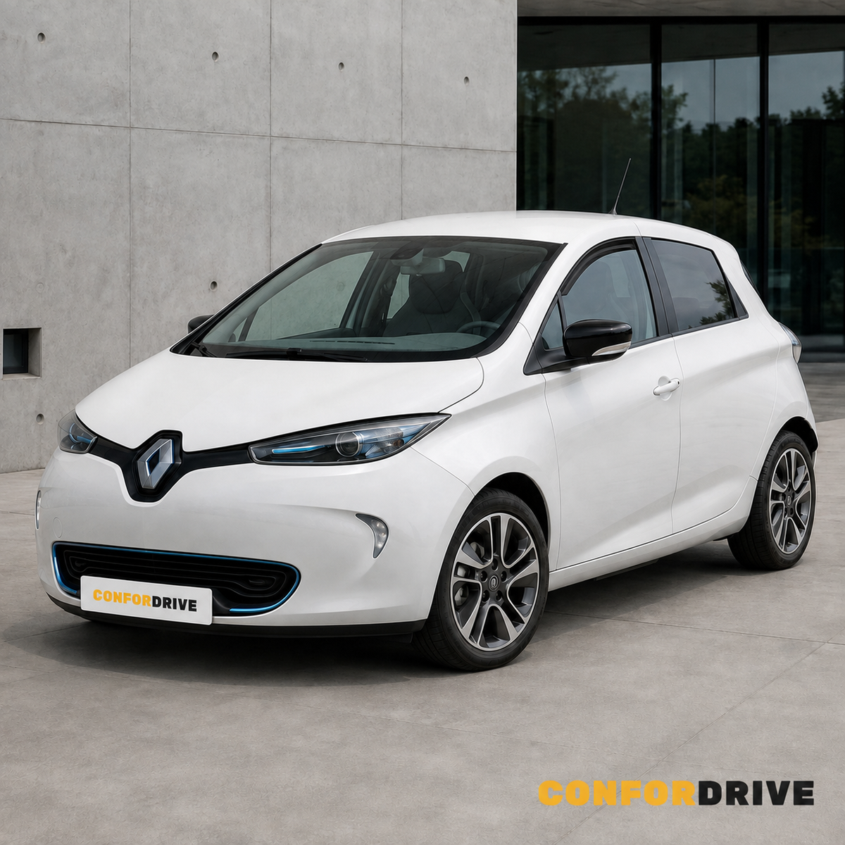Renault Zoe 2013 em diante com chuventos interiores dianteiros CONFORDRIVE