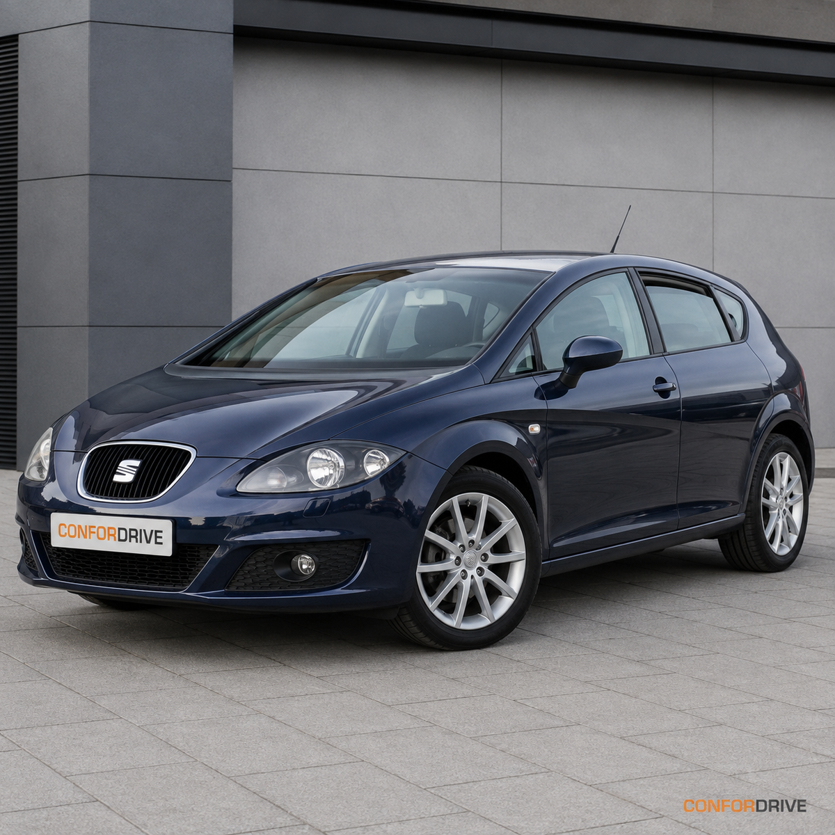 SEAT Leon II 2005-2012 com chuventos interiores apenas nas portas traseiras CONFORDRIVE
