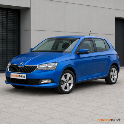 SKODA Fabia III 2014-2021 com chuventos dianteiros CONFORDRIVE