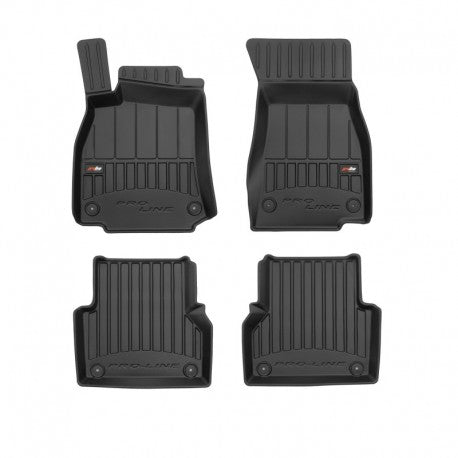 Tapetes de borracha Premium 3D Audi A6 C8 2018–presente
