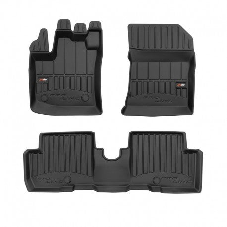 Tapetes de borracha 3D Dacia Lodgy Stepway 2017–atualidade