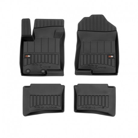 Tapetes de borracha 3D Hyundai Bayon 2021–atualidade