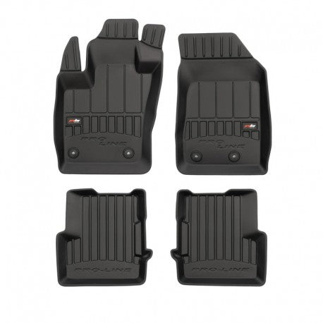 Tapetes de borracha 3D Jeep Renegade Gasolina ou Diesel 2014–atualidade