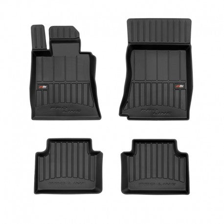 Tapetes de borracha 3D Alfa Romeo Giulia 2016–atualidade