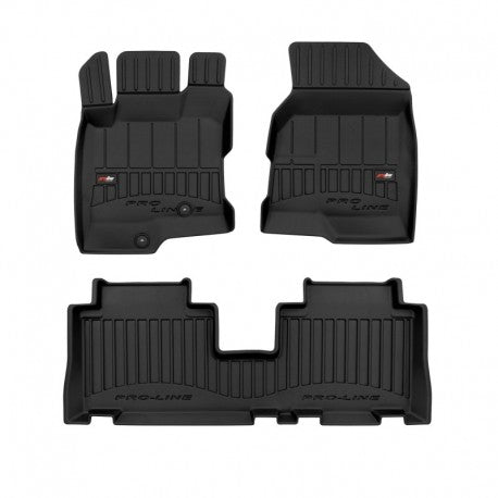 Tapetes de borracha 3D Chevrolet Captiva 2013–2015