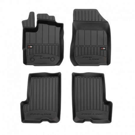 Tapetes de borracha 3D Dacia Logan 7 lugares 2007–2013