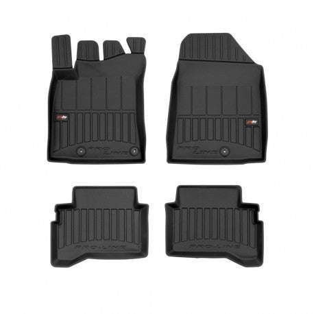 Tapetes de borracha 3D Hyundai Ioniq Elétrico 2016–2021