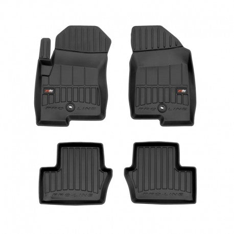 Tapetes de borracha 3D Jeep Compass 2011–2017