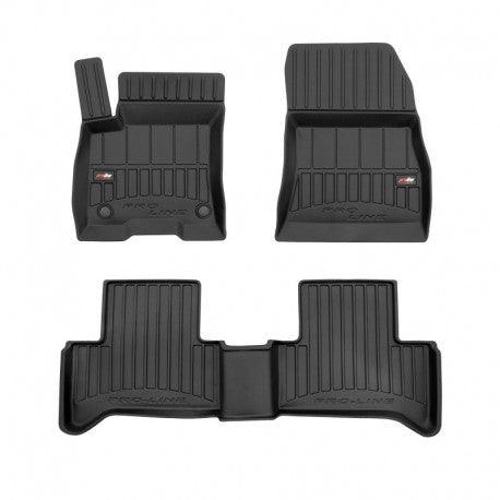 Tapetes de borracha 3D Mercedes-Benz EQA 2021–atualidade
