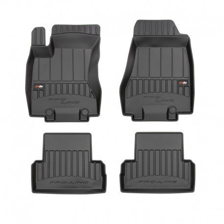 Tapetes de borracha 3D Nissan X-Trail 2007–2014